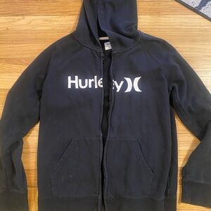 Hurley Charcoal Full-Zip Hoodie